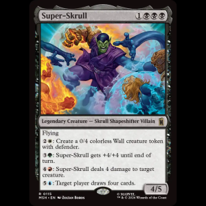 MTG Super-Skrull Marvel Super Heroes msh#115
