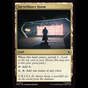 MTG Surveillance Room Marvel Super Heroes msh#274