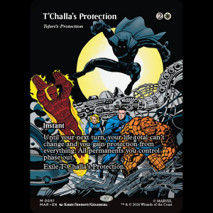 MTG Teferi's Protection Marvel Universe mar#51