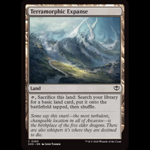 MTG Terramorphic Expanse Secrets of Strixhaven sos#265