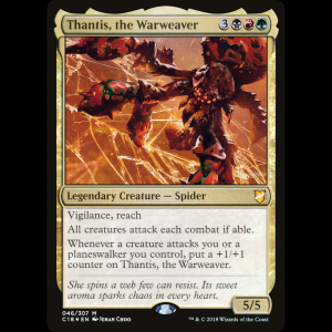 MTG Thantis, the Warweaver Commander 2018 c18#46