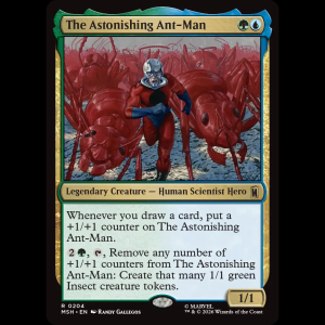 MTG The Astonishing Ant-Man Marvel Super Heroes msh#204