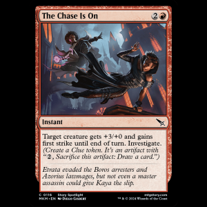 MTG The Chase Is On Murders at Karlov Manor mkm#116