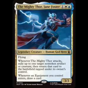 MTG The Mighty Thor, Jane Foster Marvel Super Heroes msh#222