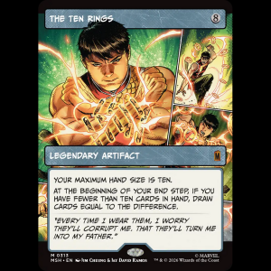 MTG The Ten Rings Marvel Super Heroes msh#313