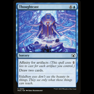 MTG Thoughtcast March of the Machine Commander moc#242