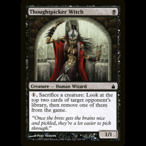 MTG Thoughtpicker Witch Ravnica: City of Guilds rav#109
