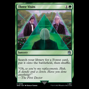 MTG Three Visits Doctor Who who#235