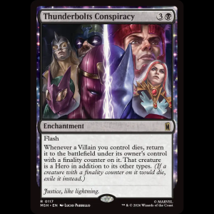 MTG Thunderbolts Conspiracy Marvel Super Heroes msh#117