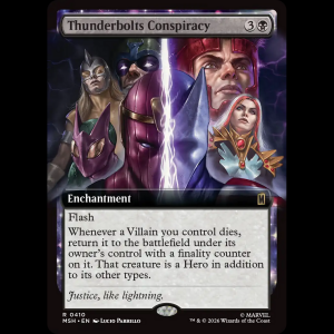 MTG Thunderbolts Conspiracy Marvel Super Heroes msh#410
