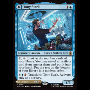 MTG Tony Stark // The Invincible Iron Man Marvel Super Heroes msh#80