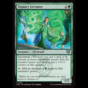 MTG Topiary Lecturer Secrets of Strixhaven sos#165