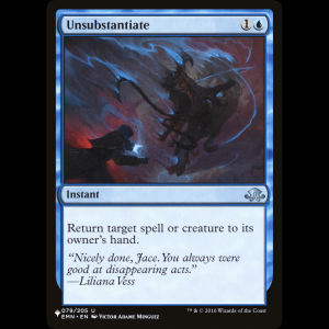 MTG Unsubstantiate The List plst#EMN-79