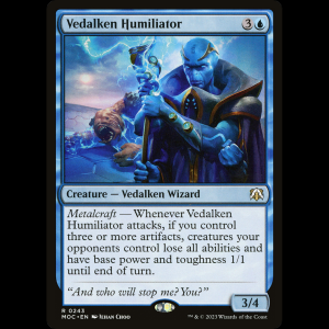 MTG Vedalken Humiliator March of the Machine Commander moc#243