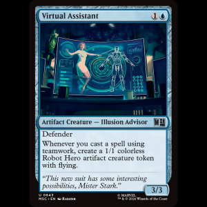 MTG Virtual Assistant Marvel Super Heroes Commander msc#643