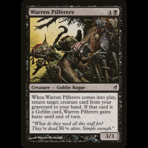 MTG Rateros del barracón (Warren Pilferers) Lorwyn lrw#146