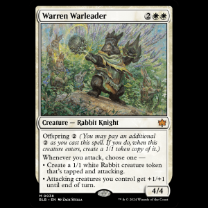 MTG Warren Warleader Bloomburrow blb#38