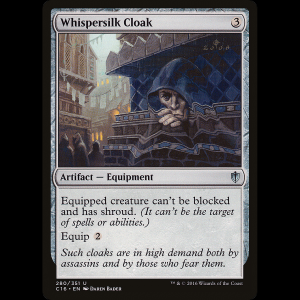 MTG Manto de sedasusurrante (Whispersilk Cloak) Commander 2016 c16#280