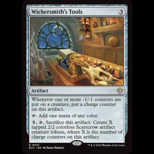 MTG Wickersmith's Tools Lorwyn Eclipsed Commander ecc#21