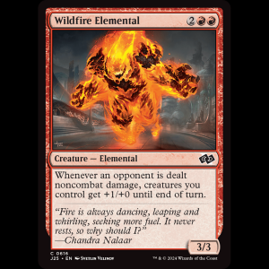 MTG Wildfire Elemental Foundations Jumpstart j25#616