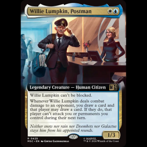 MTG Willie Lumpkin, Postman Marvel Super Heroes Commander msc#425