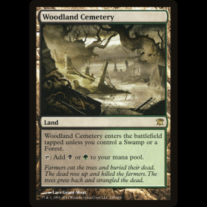 MTG Cementerio boscoso (Woodland Cemetery) Innistrad isd#249