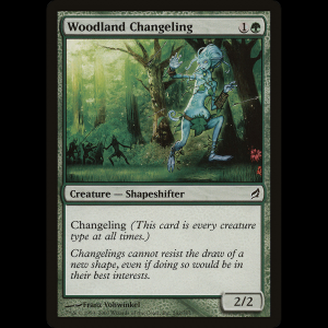 MTG Cambiaformas del bosque (Woodland Changeling) Lorwyn lrw#242