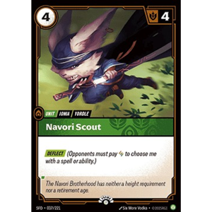 Riftbound Navori Scout - Riftbound Organized Play Promotional Cards - FOIL 037/221
