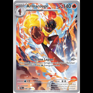 Pokemon TCG Armarouge - 086/084 - Pitch Black - Holofoil