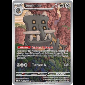 Pokemon TCG Bastiodon - 093/084 - Pitch Black - Holofoil