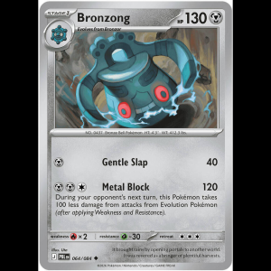 Pokemon TCG Bronzong - Pitch Black - Reverse Holofoil