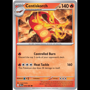Pokemon TCG Centiskorch - Pitch Black - Reverse Holofoil