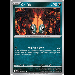 Pokemon TCG Chi-Yu - Pitch Black - Reverse Holofoil