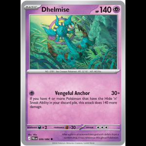 Pokemon TCG Dhelmise - 039/084 - Pitch Black