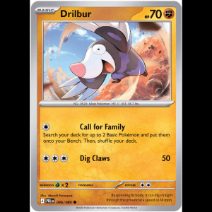 Pokemon TCG Drilbur - Pitch Black