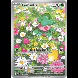Pokemon TCG Fomantis - 085/084 - Pitch Black - Holofoil