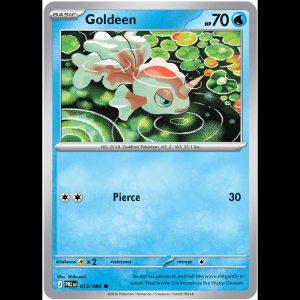 Pokemon TCG Goldeen - 013/084 - Pitch Black - Reverse Holofoil