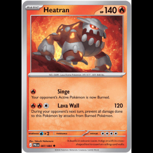 Pokemon TCG Heatran - Pitch Black