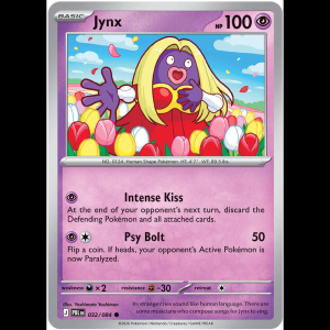 Pokemon TCG Jynx - Pitch Black - Reverse Holofoil