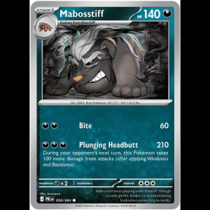 Pokemon TCG Mabosstiff - Pitch Black