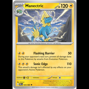 Pokemon TCG Manectric - 024/084 - Pitch Black