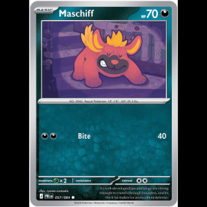 Pokemon TCG Maschiff - Pitch Black