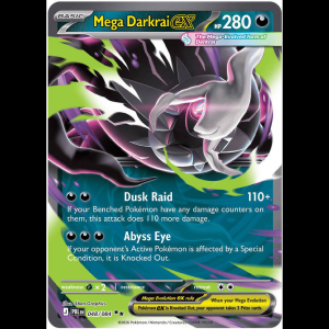 Pokemon TCG Mega Darkrai ex - 048/084 - Pitch Black - Holofoil