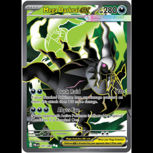 Pokemon TCG Mega Darkrai ex - 101/084 - Pitch Black - Holofoil