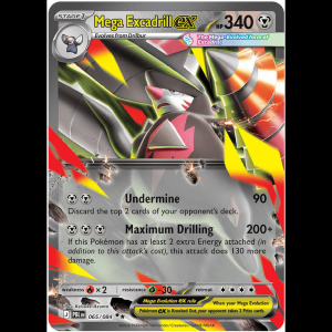 Pokemon TCG Mega Excadrill ex - 065/084 - Pitch Black - Holofoil