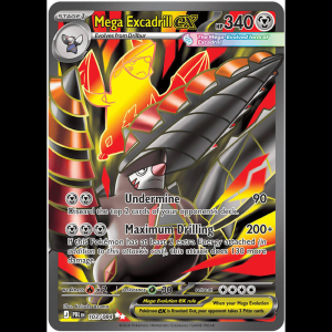 Pokemon TCG Mega Excadrill ex - 103/084 - Pitch Black - Holofoil