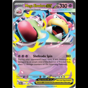 Pokemon TCG Mega Slowbro ex - Pitch Black - Holofoil