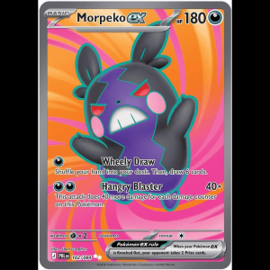 Pokemon TCG Morpeko ex - 102/084 - Pitch Black - Holofoil