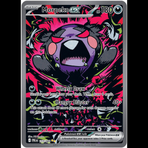 Pokemon TCG Morpeko ex - 117/084 - Pitch Black - Holofoil