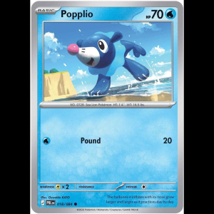 Pokemon TCG Popplio - Pitch Black